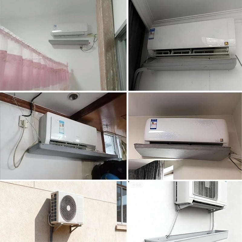 ZFDGHF Air Conditioner Drip Pan with Drain Tubing, Portable Condensate Water Drip Tray Universal Window AC Drain Kit for Indoor Outdoor Split Air Conditioners (31.9x9.4in) - Image 4